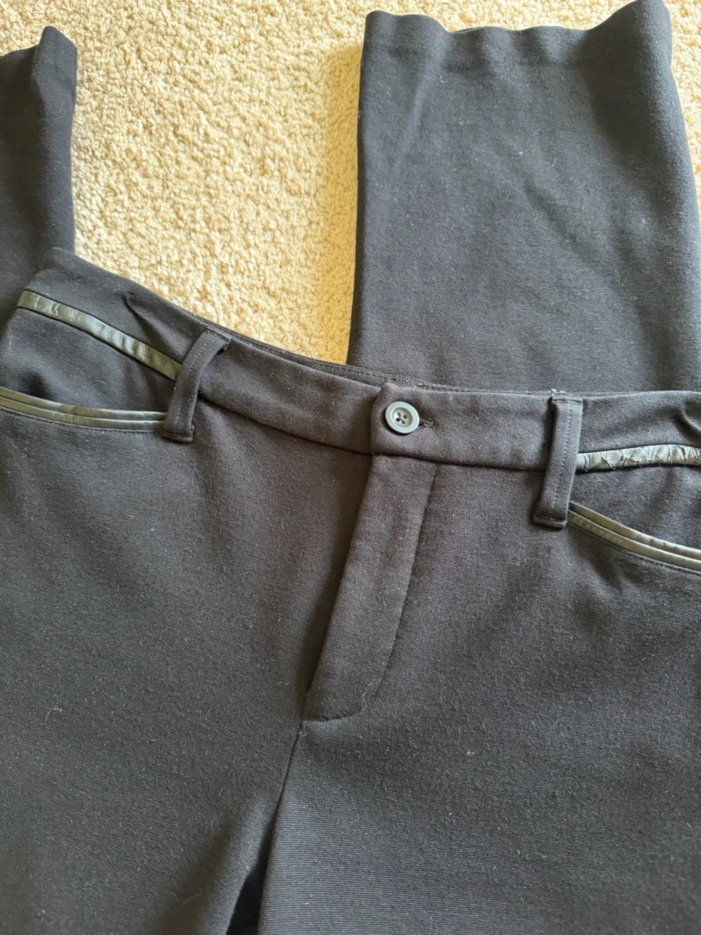 NYDJ Straight Leg Black Pant